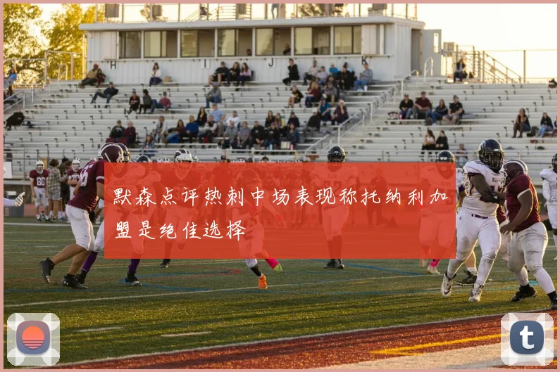 默森点评热刺中场表现称托纳利加盟是绝佳选择